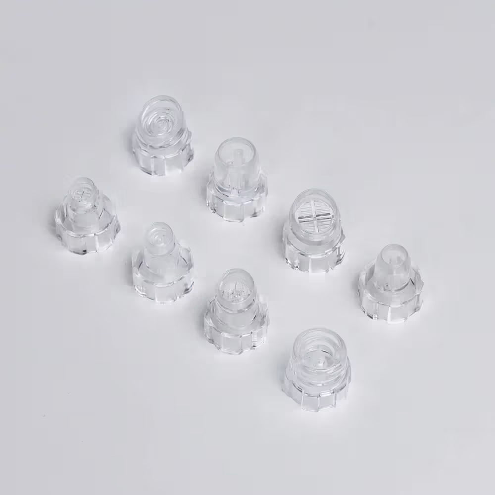 Hydrafacial Tips for 14 in 1 Hydrafacial Machine, Assorted Size - Pack of 8