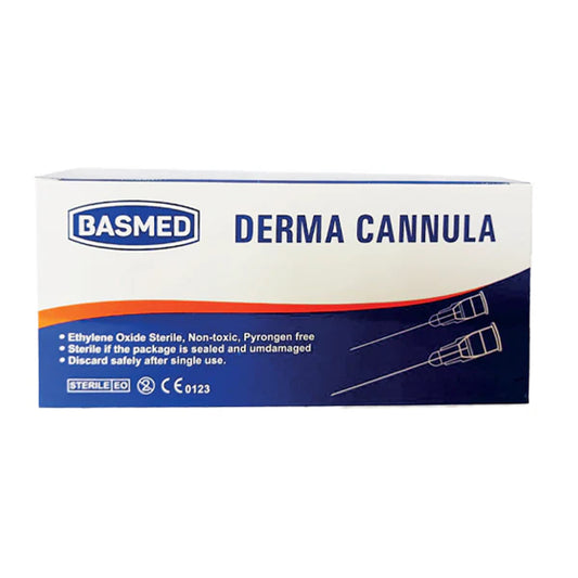 Basmed Derma Cannula, 18G x 70mm - Pack of 50