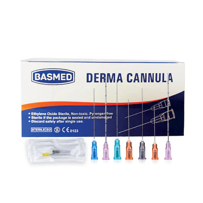 Basmed Derma Cannula, 18G x 70mm - Pack of 50