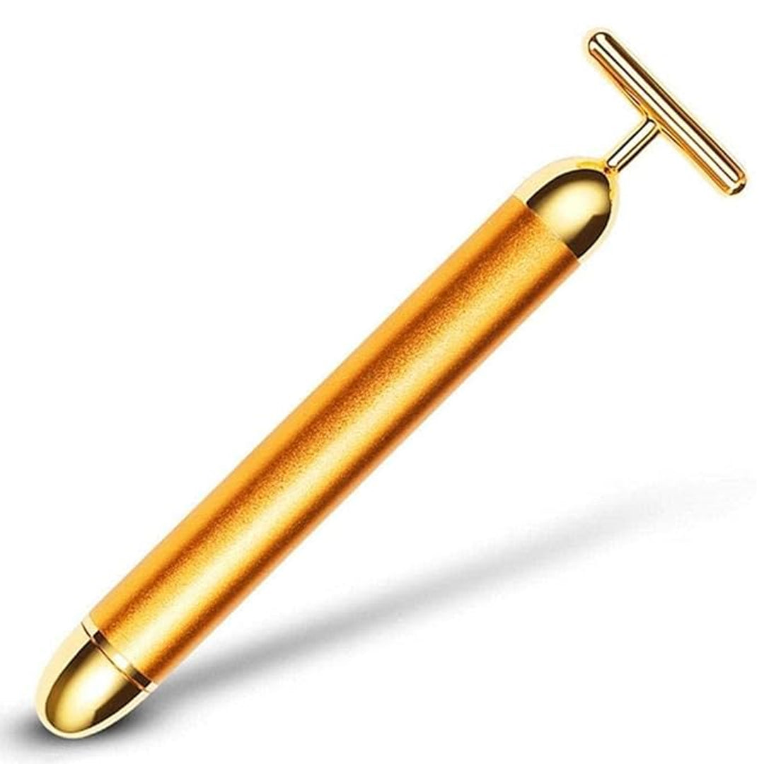 BeautyBar Gold Facial Massager Pen - Gold